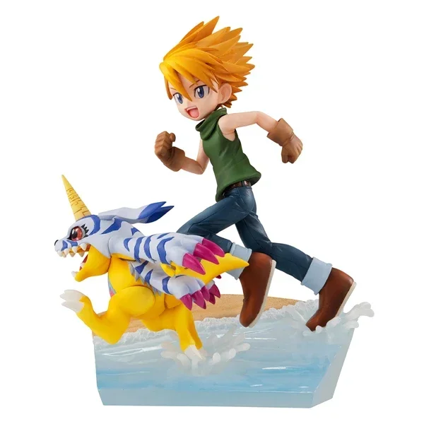 Megahouse GEM Digimon Adventure Gabumon, Ishida, Yamato, modelo de figura de Anime Original, juguete para niño, muñeca de colección