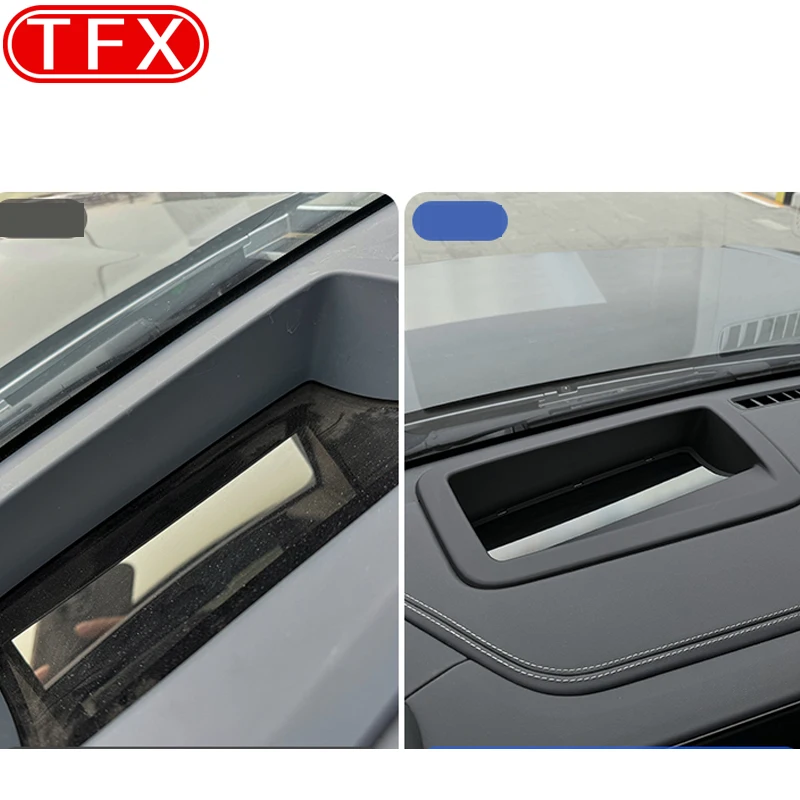 For BYD Leopard 5 2023-2024 Car Specialized Head-Up Display Protective Frame Instrument HUD Shield Cover Interior Accessories