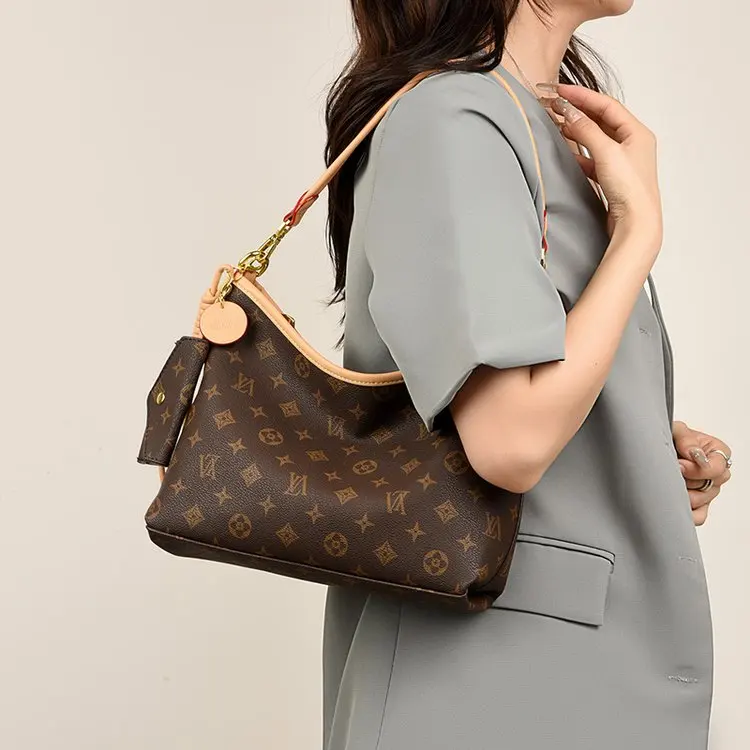 Unique Luxury Elegant Diaper Bag Vintage Designer for Women Large Capacity Leather Shoulder Bag Minimalist Crossbody FashionTote