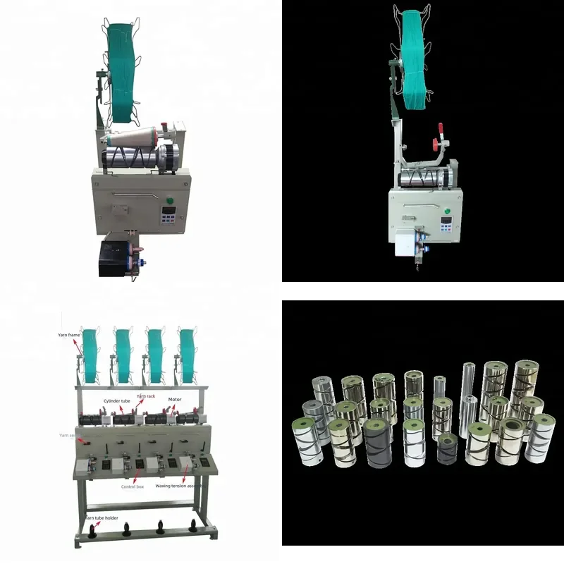 Polyester Single Head Hank Cone Yarn Winding Machine for Textile Spinning and Dyeing
