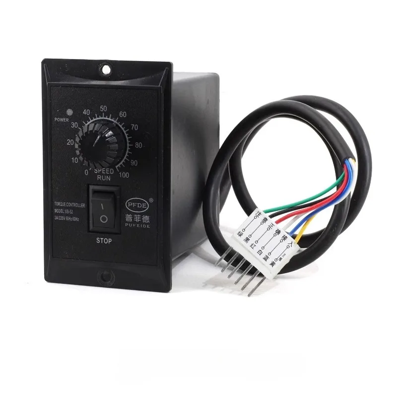 

AC deceleration motor speed controller US-52/6W15W25W60W90W120W180W200W250W speed controller