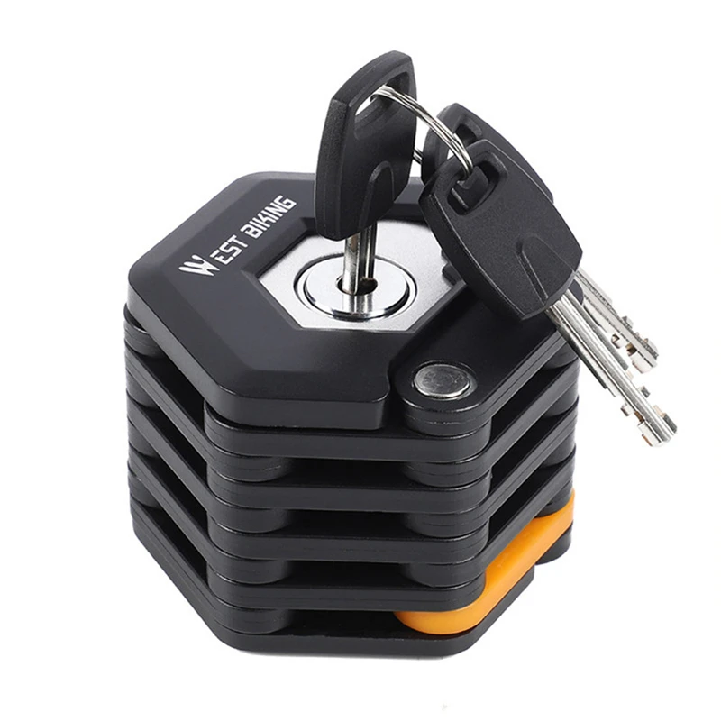 

Велосипедный замок с паролем, складной велосипедный замок типа гамбургера с 3 ключами, велосипедная цепь, замок из сплава, защита от кражи, складной замок, кронштейн