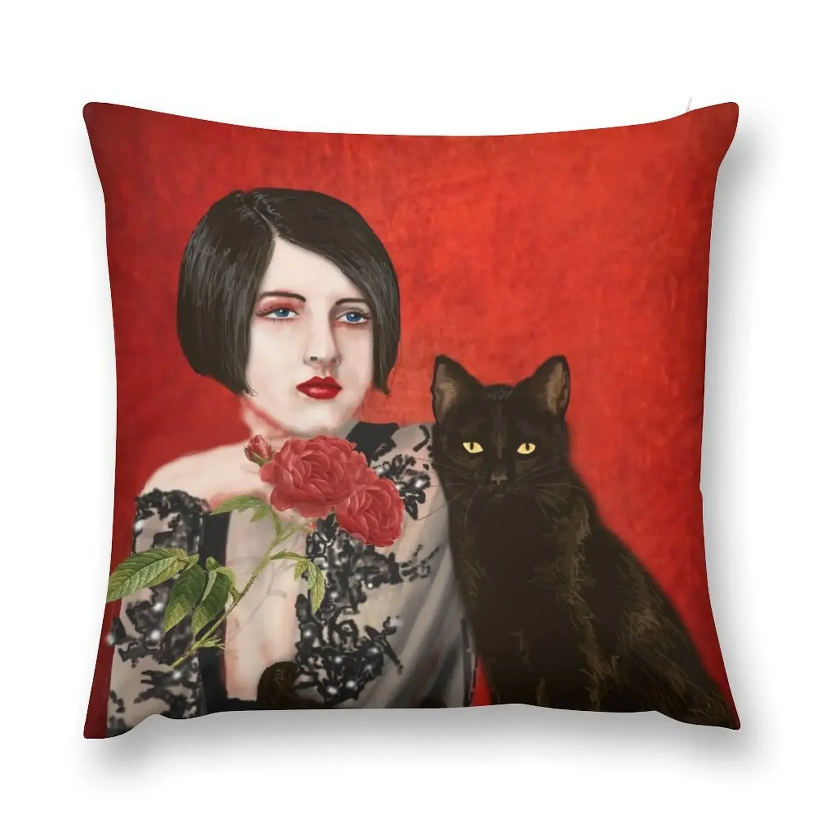 Mister Noir and I Throw Pillow Sofa Covers For Living Room Couch Pillows pillow