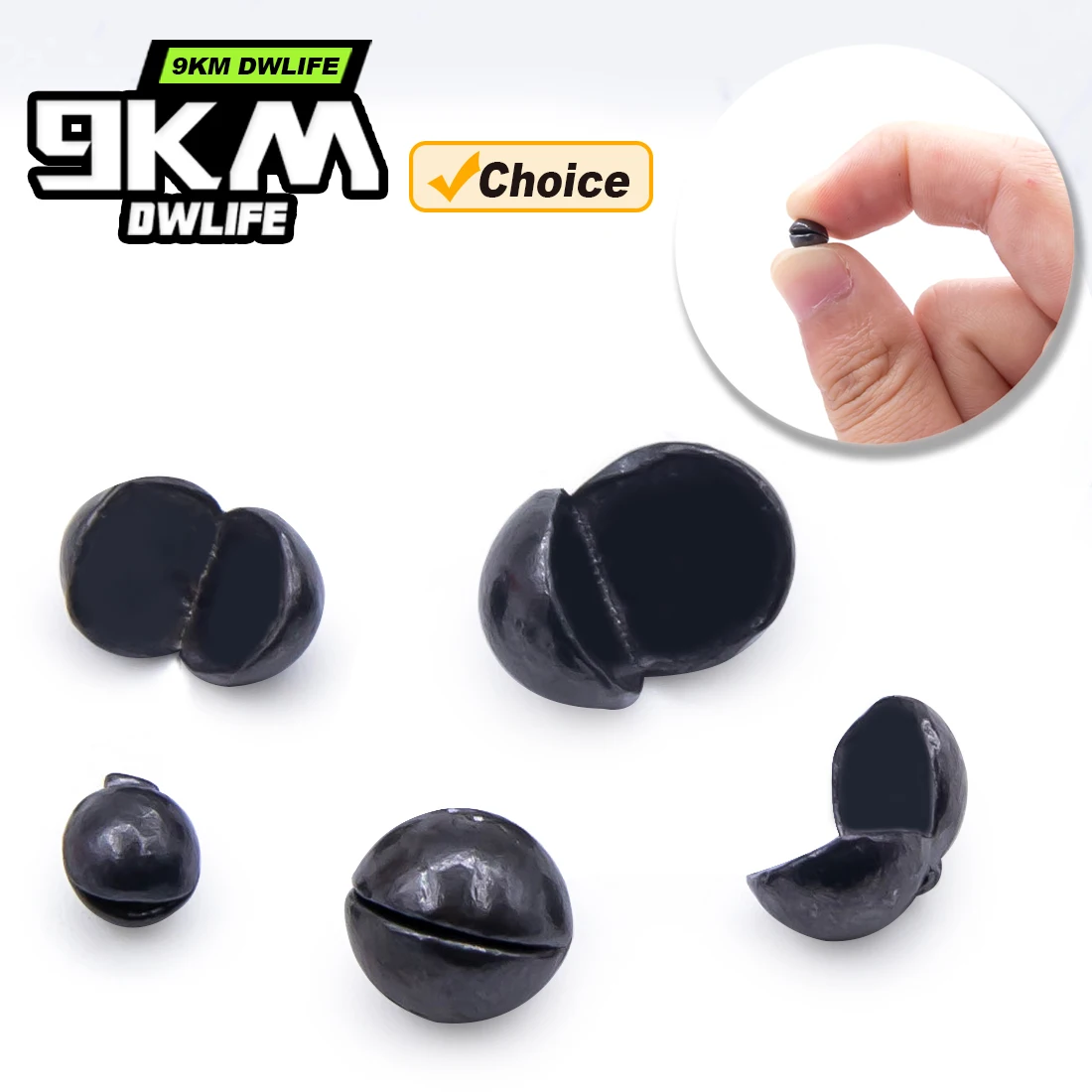 9 KM 50 stücke Split Shot Angeln Gewichte Runde Abnehmbare Angeln Blei Platinen Süßwasser Salzwasser Angeln