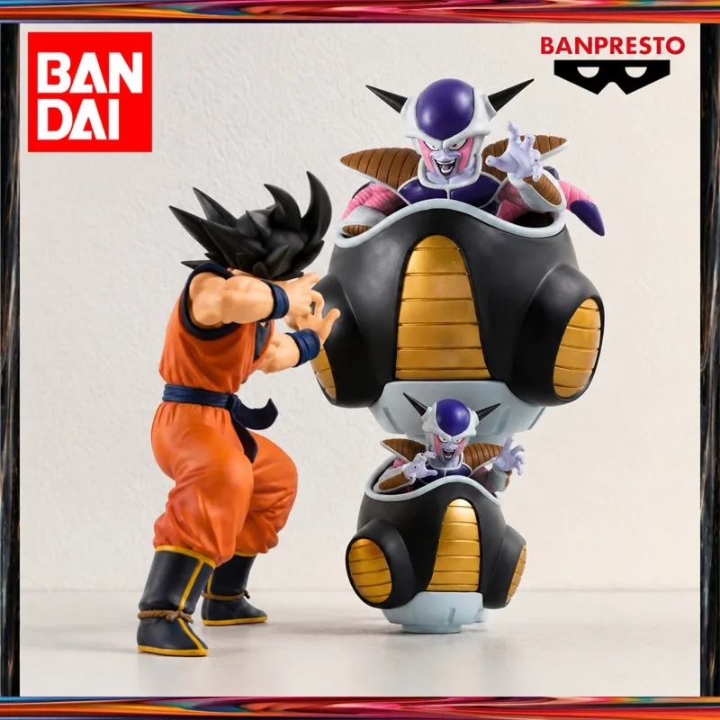 

In Stock Bandai Original Banpresto Dragon Ball Frieza Action Figure Model Doll Brand New Boxed Anime Characters Toys Model