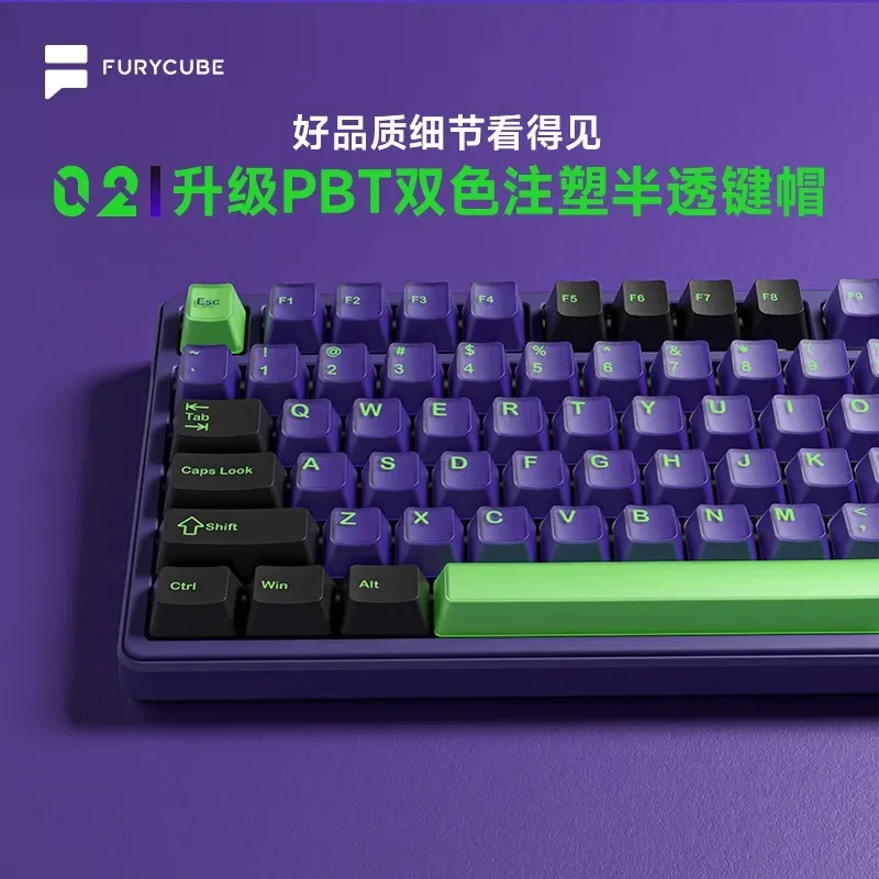 

NEW FURYCUBE K99PRO 3-mode Wireless 2.4G Bluetooth Gaming Mechanical Keyboard Gasket RGB Custom Esports Laptop Gaming Keyboards