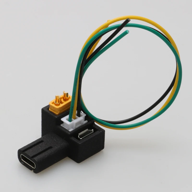 1Set For DJI M300 (RTK) UAV OSDK Power Expansion Plug 24V DC Type-C to XT30 Adapter External Communication Expansion Interface