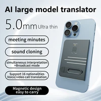 Traductor modelo grande Al, clonación de sonido, interpretación simultánea, compatible con 16 nacionalidades, traducción de llamadas de voz/vídeo