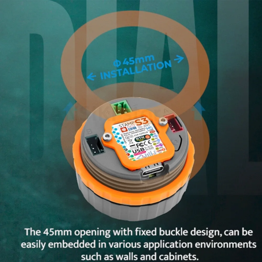M5Stack M5Dial V1.1 Embedded development Board  Stamp-S3A & 1.28
