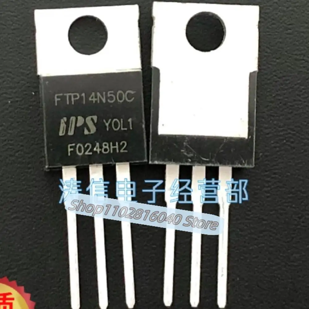 10PCS/Lot FTP14N50C FTP14N50  14A500V TO-220  Best Quality Imported Original Spot