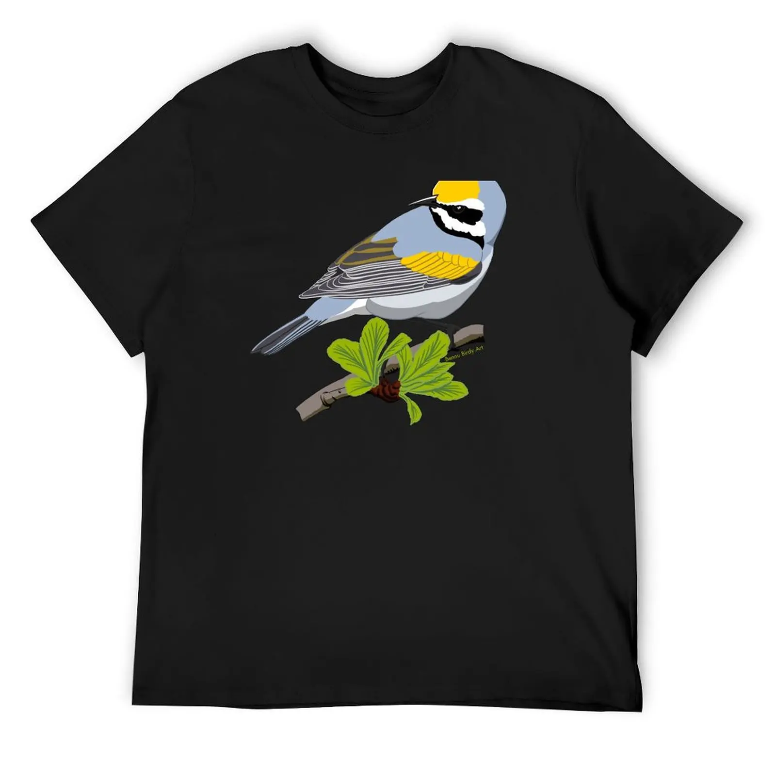 

Golden-Winged Warbler T-Shirt valentines boutique clothes summer 2025 vintage graphic tee t shirts for men cotton