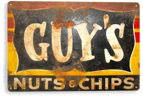 Tin Sign Guys Chips…