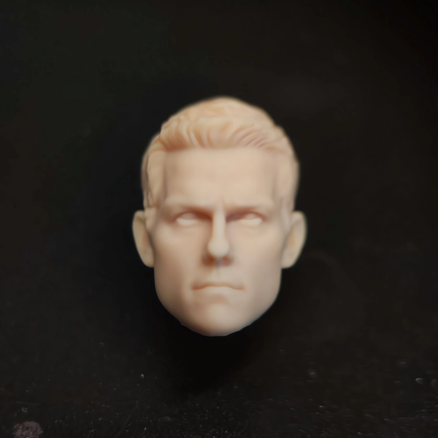 

HL486 1/12 Scale Unpainted Bro. Tom Agent Head Carving Sculpt Model Toys