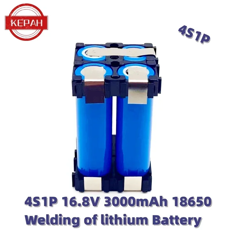 2S1P 3S2P 4S1P 4S2P 5S1P 5S2P 6S2P 6S1P 18650 Paquete de batería de soldadura personalizada, 3000mAh/6000mah, 7,4 V a 25,2 V