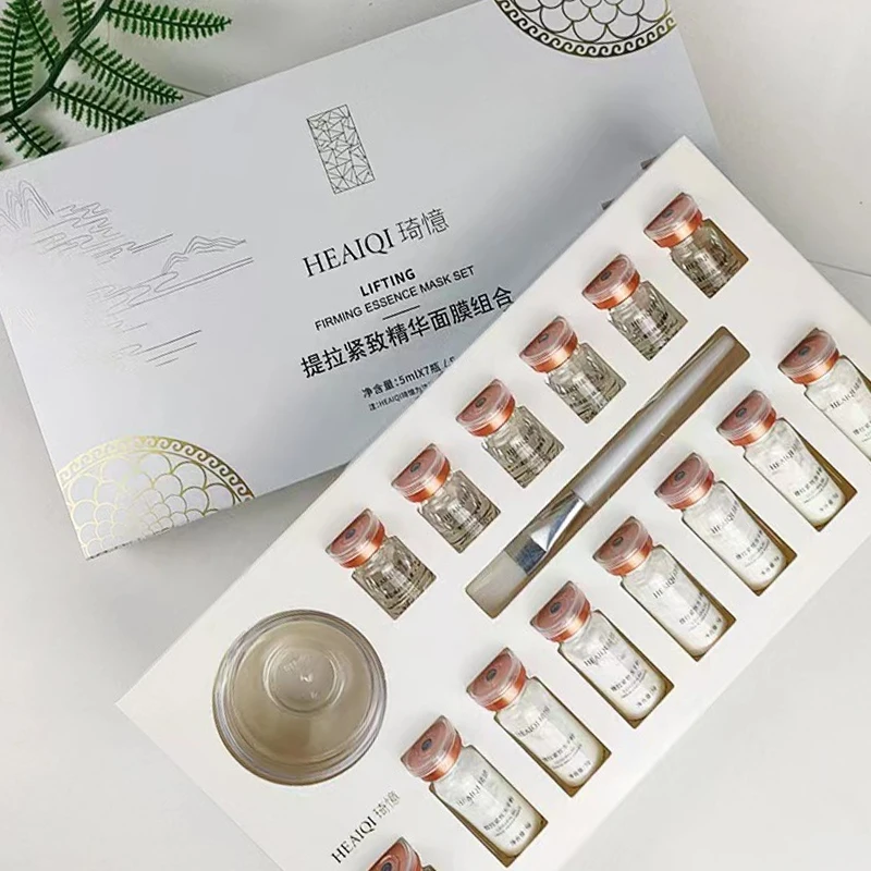 Korea Facial Collagen Peptide Repair Mask Lift Firming Lifting Revitalise Brighten Moisturis Hyaluronic Acid Essence Skincare