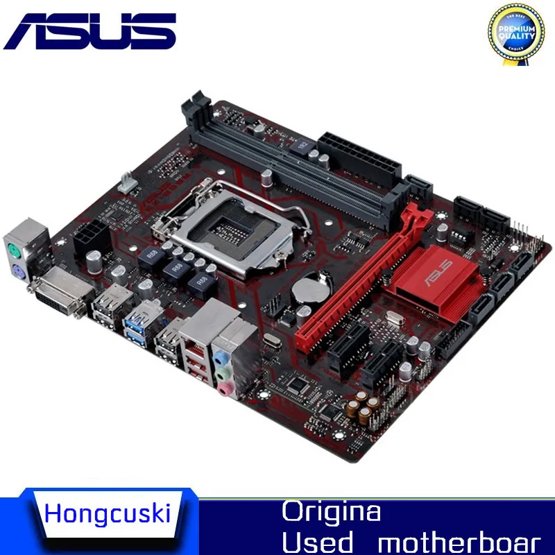 For ASUS EX-B85M-V Used LGA 1150 For Intel B85 motherboard Socket LGA1150 DDR3 SATA3 USB3.0 SATA3 Desktop motherboard