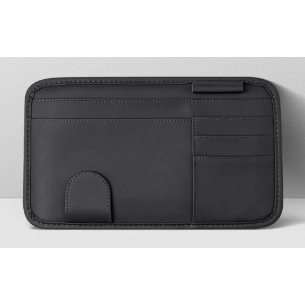 Sun Visor Organizer Card Holder Storage Bag Fit for Xiaomi SU7 YU7 Ultra Auto Document Card Pouch Interior Accessories