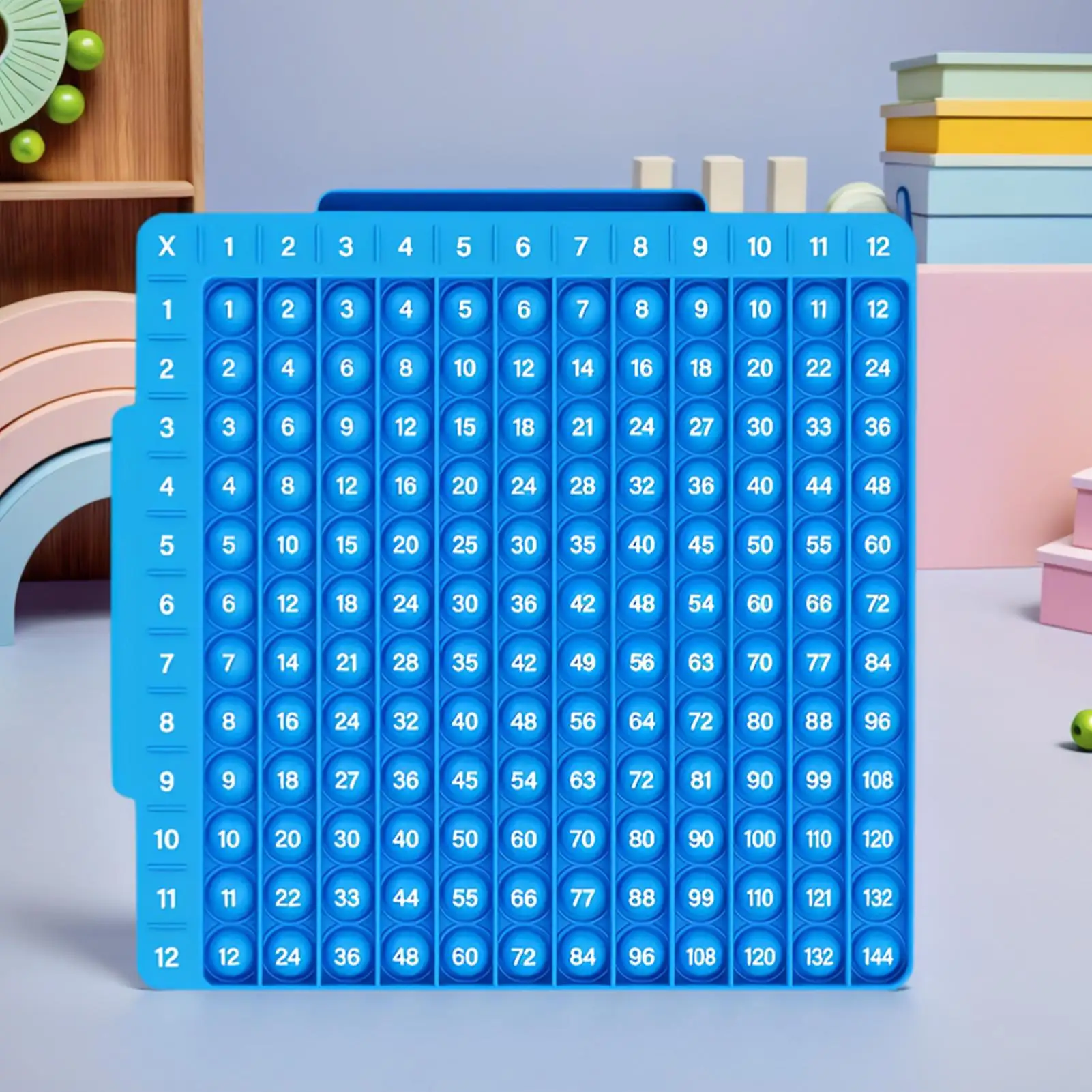 Math Flash Cards Game With Board Silicone Math Operation Games For Home Nursery Classroom Division Addition And Subtraction