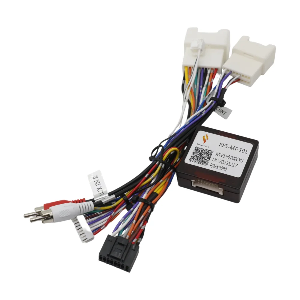 

Car Radio Wiring Harness Adapter With Canbus For Mitsubishi Pajero V97 High Configuration Before 2010 | Stereo Power Cable Plug
