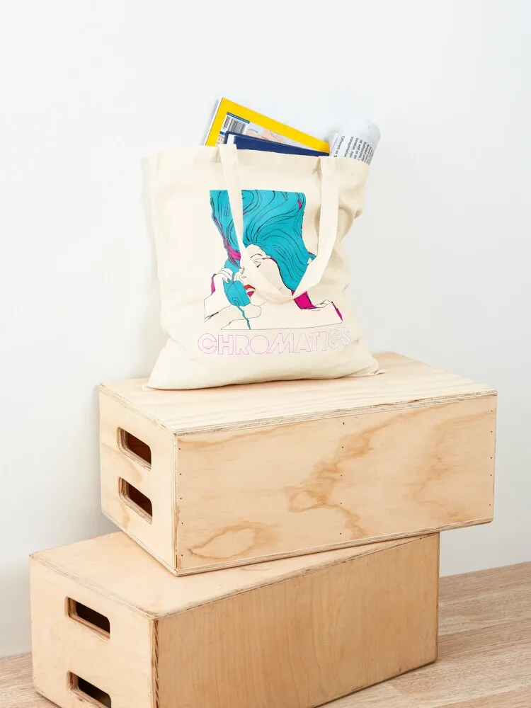 Chromatics - Band logo Classic T-Shirt Tote Bag tote bags men tote bag men's Lady bag