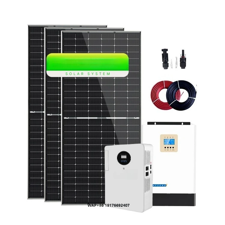 Solar Panels Solar Energy System Full Kit Off Grid Complete 5000w 10000w Full House Solar Battery System