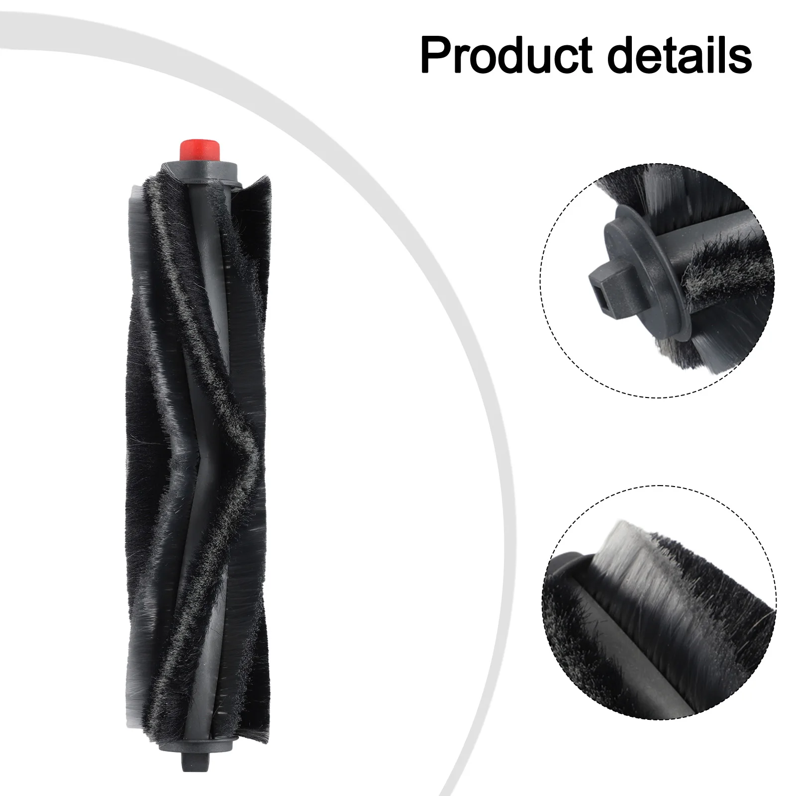 Substituição escova do rolo principal, acessório de substituição para ner600-rb robot aspirador, 1 parte