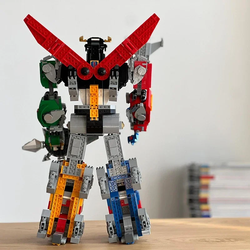 Kreative 2334-teilige Ideen Voltron Verteidiger des Universums 5-in-1-Robotermodell Bildung Bausteine Spielzeug Geschenke für Kinder Jungen Erwachsene