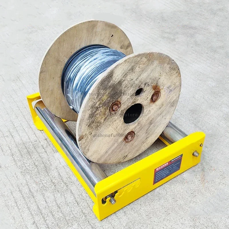 Small Thick Flat Cable Tray Fiber Optic Cable Tray Portable Wire Rack Construction Site Cable Laying Tool