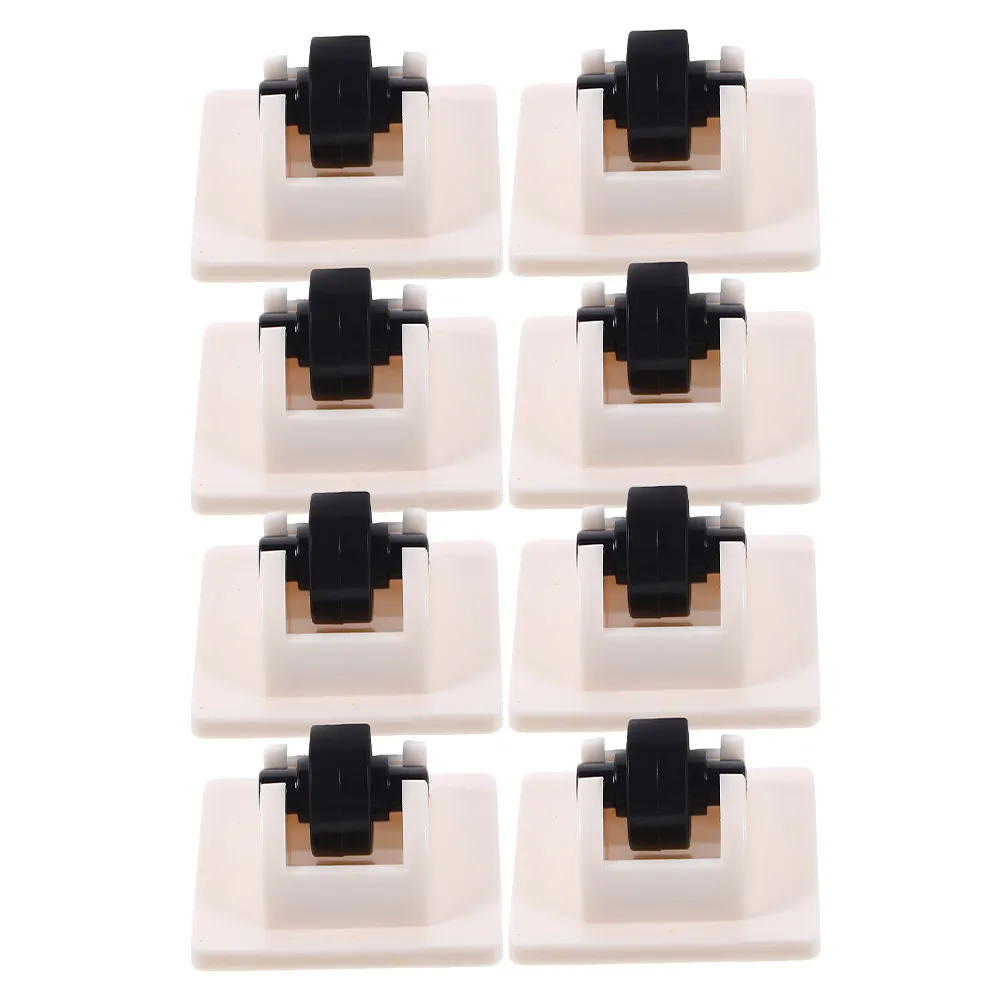 8Pcs Plastic Universal Caster Wheel For Wheels For Trash Bin Housekeeping Adhesive Furniture Appliances Garbage