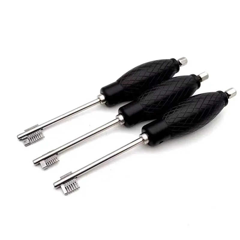 New Arrival 3-Piece Locksmith Tools Fast SOWOYOO Flagpole Key with Spare Pins