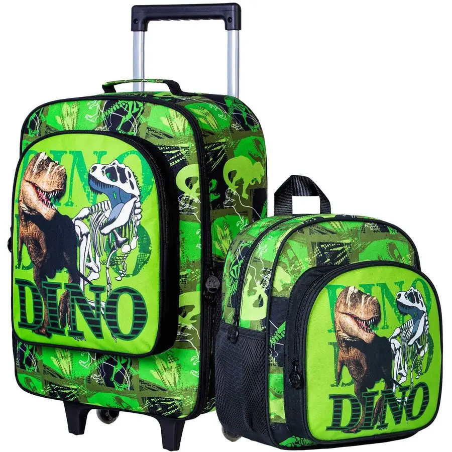 

Luggage for Boys and Girls, Cute Dinosaur Unicorn Rolling Wheels Suitcase for Toddler Children