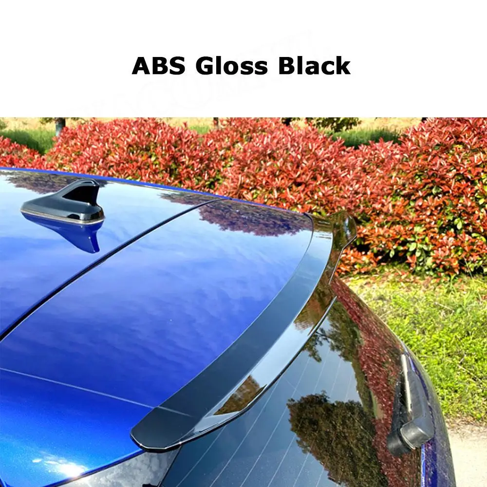 VACOMUL ABS Gloss Black Material Rear Roof Spoiler Lip Wings Decoration For VW Volkswagen Golf 8 Mk8 2020 UP