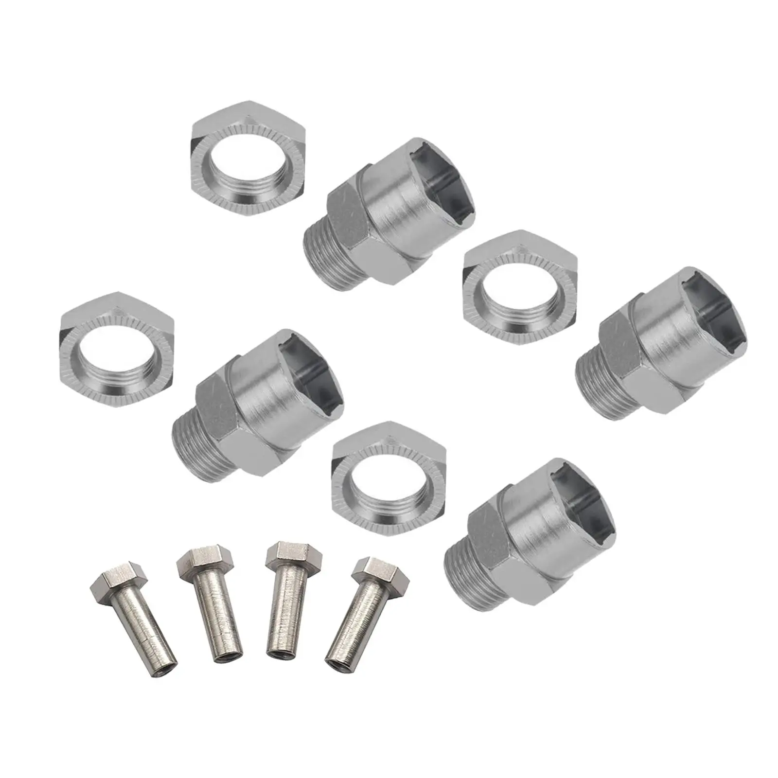 

12mm to 17mm Wheel Hex Adapter Alloy Metal Hexagonal Drive Hub RC Car Upgrade Parts for 1 10 Scale Buggy 4x4 RC Cars