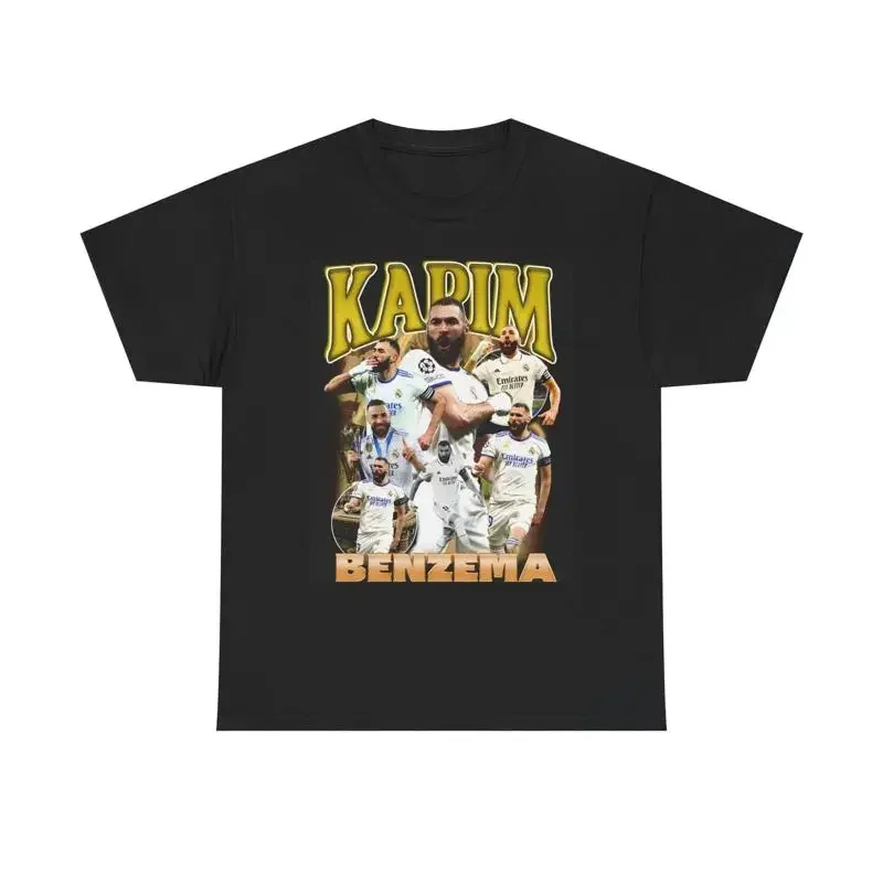 Karim Benzema T Shirt Apparel Brand New Heavy Cotton
