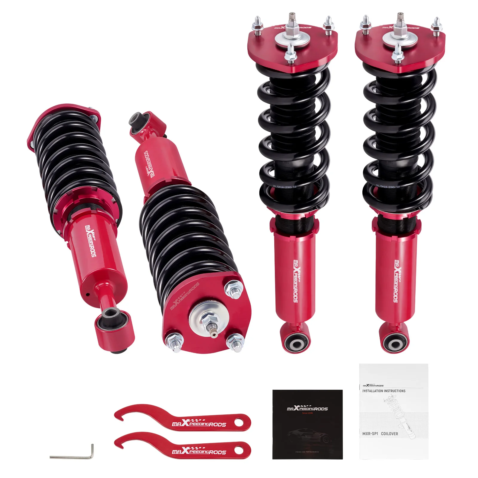 

MaXpeedingrods Street Coilovers Lowering Suspension for Lexus IS300 JCE10L 00-05