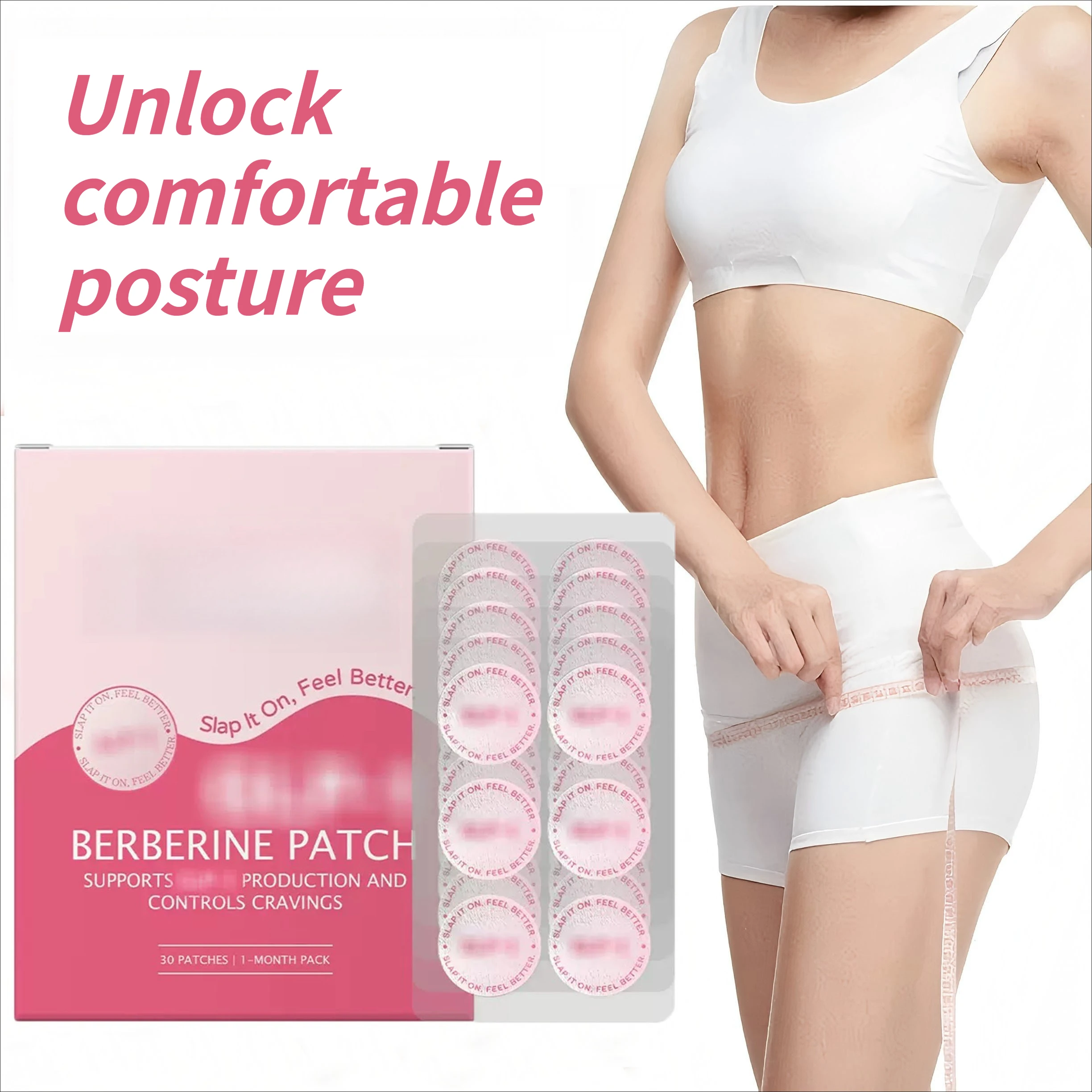 

Легко подчеркнуть хорошую осанку и компенсирует тело легко и удобно с помощью патчей для ухода.