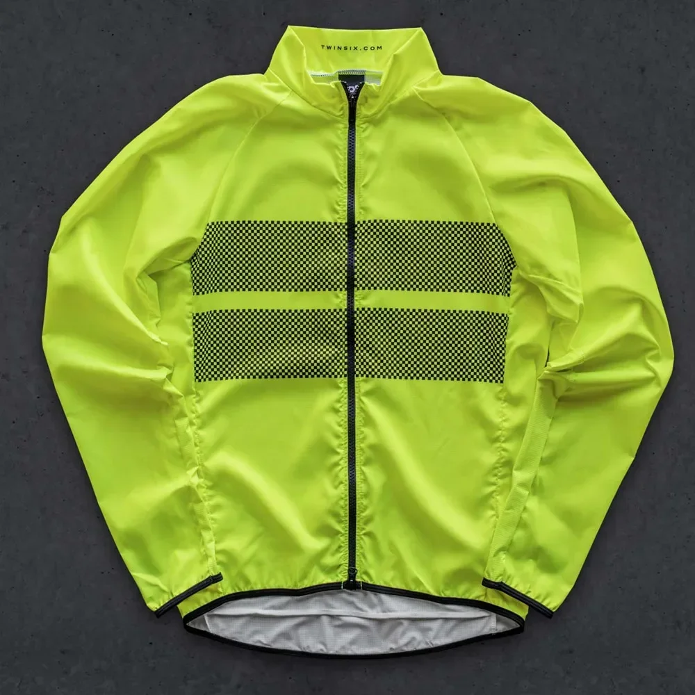 

Cycling Windbreaker Twin Six 6 Bicycle Windshield Jacket Men Windproof Raincoat Chubasquero Ciclismo Sleeveless Waterproof Vest