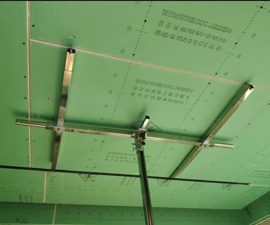 Carpentry Ceiling Gypsum Board Sealing Artifact Lifting Bracket Platform Stainless Steel Manual Portable Lift