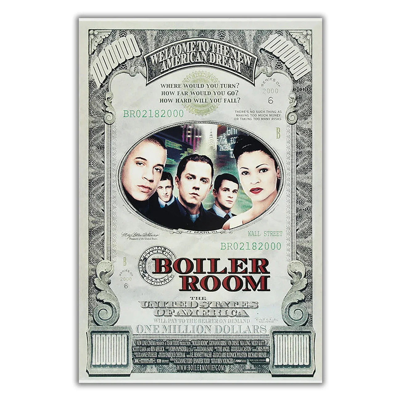 WM3242 Boiler Room Classic Movie HD Silk Fabric Poster Art Decor Indoor Painting Gift