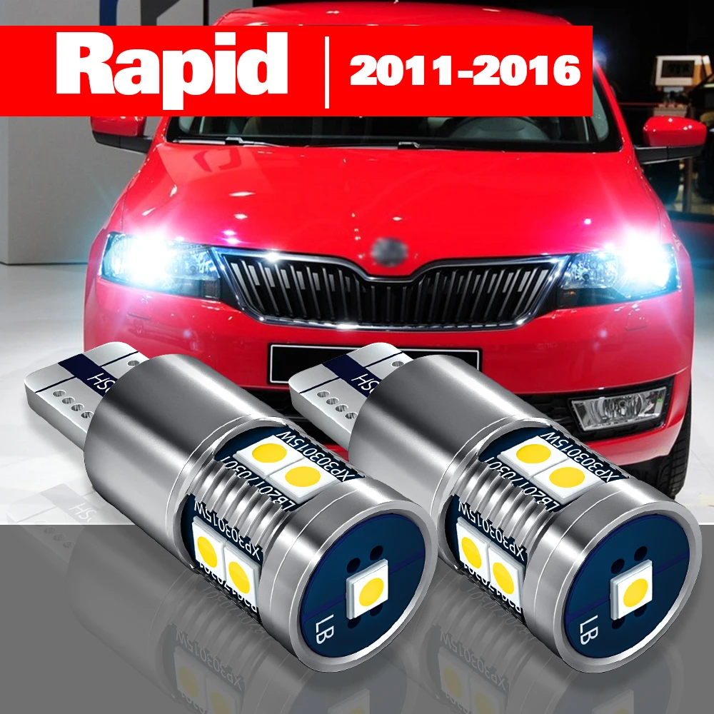 

For Skoda Rapid NH1 NA2 NH3 2011-2016 Accessories 2pcs LED Parking Light Clearance Lamp 2012 2013 2014 2015