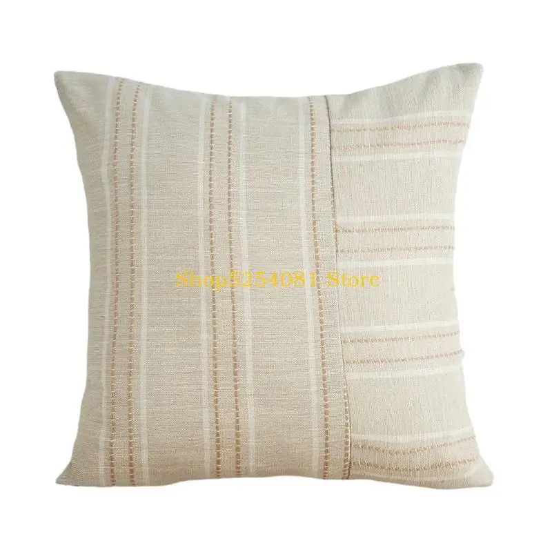 AXYC Pillow case Cushion Covers with Green Black Oranged Stitching Pillowcase
