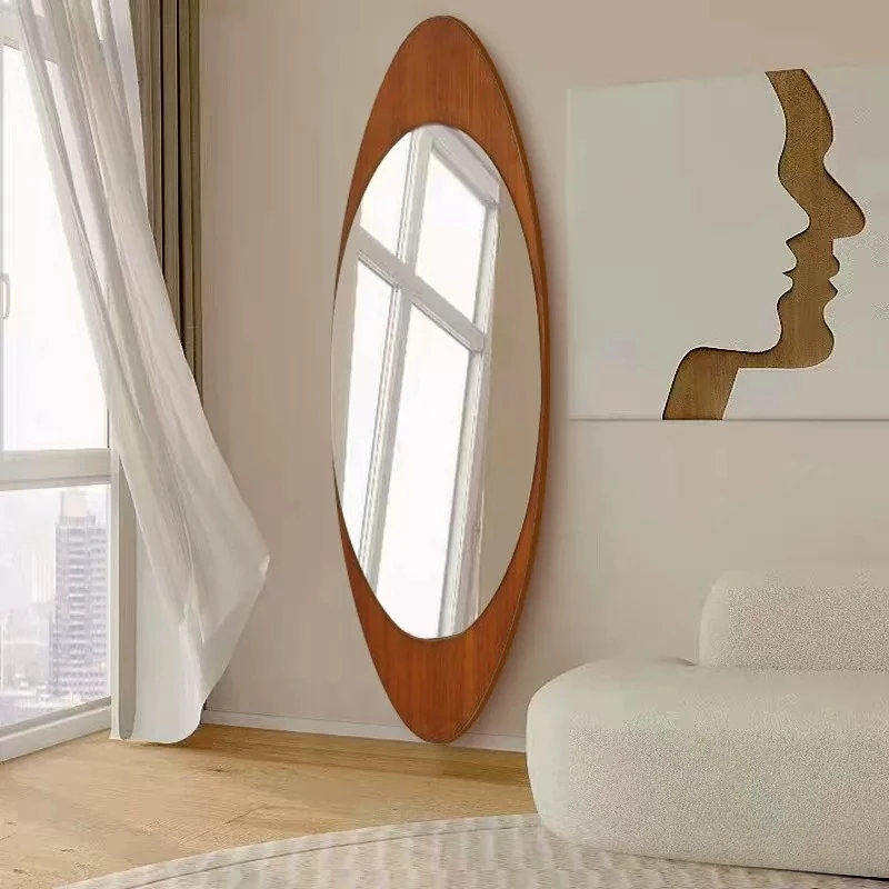 Full Body Living Room Mirror Modern Aesthetic Vintage Luxury Makeup Mirror Nordic Korean Style Spiegel Wand Home Decorations