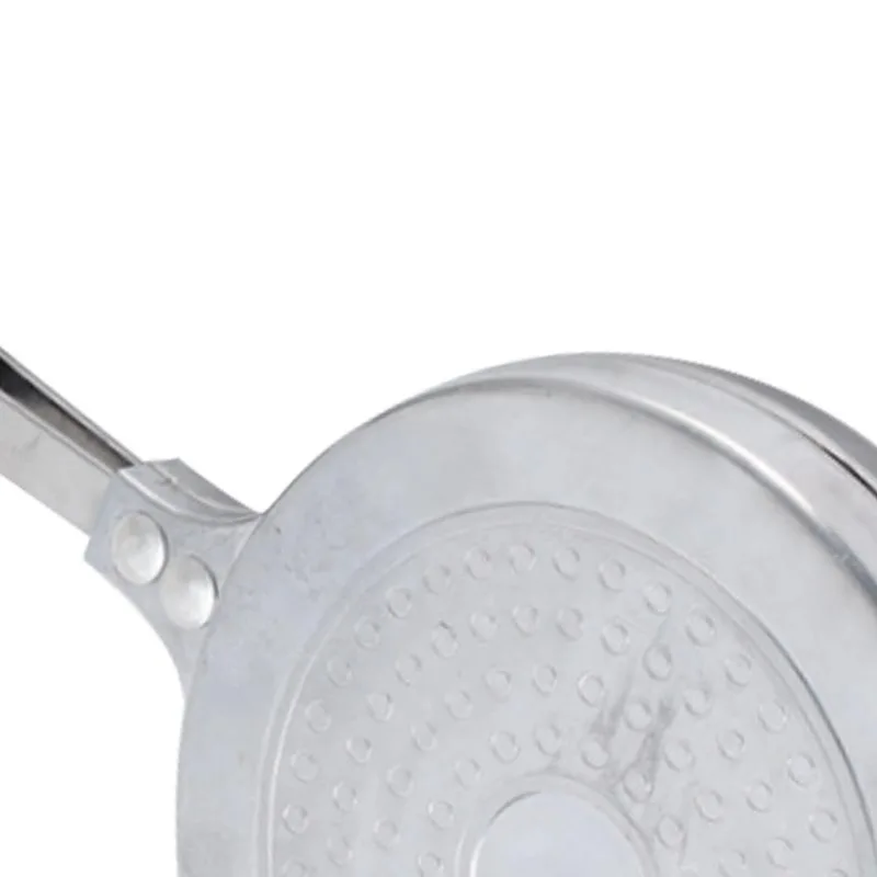 Double Sided Frying Pan Efficient Double Sided Sandwich Baking Pan Heat Resistant Nonstick Cool Handle Aluminum Alloy for Home