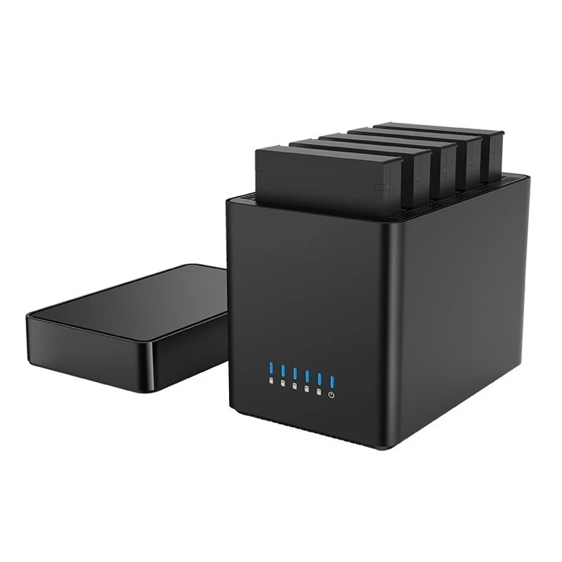 3.5 inch double disk hard disk cabinet external desktop storage hard disk box