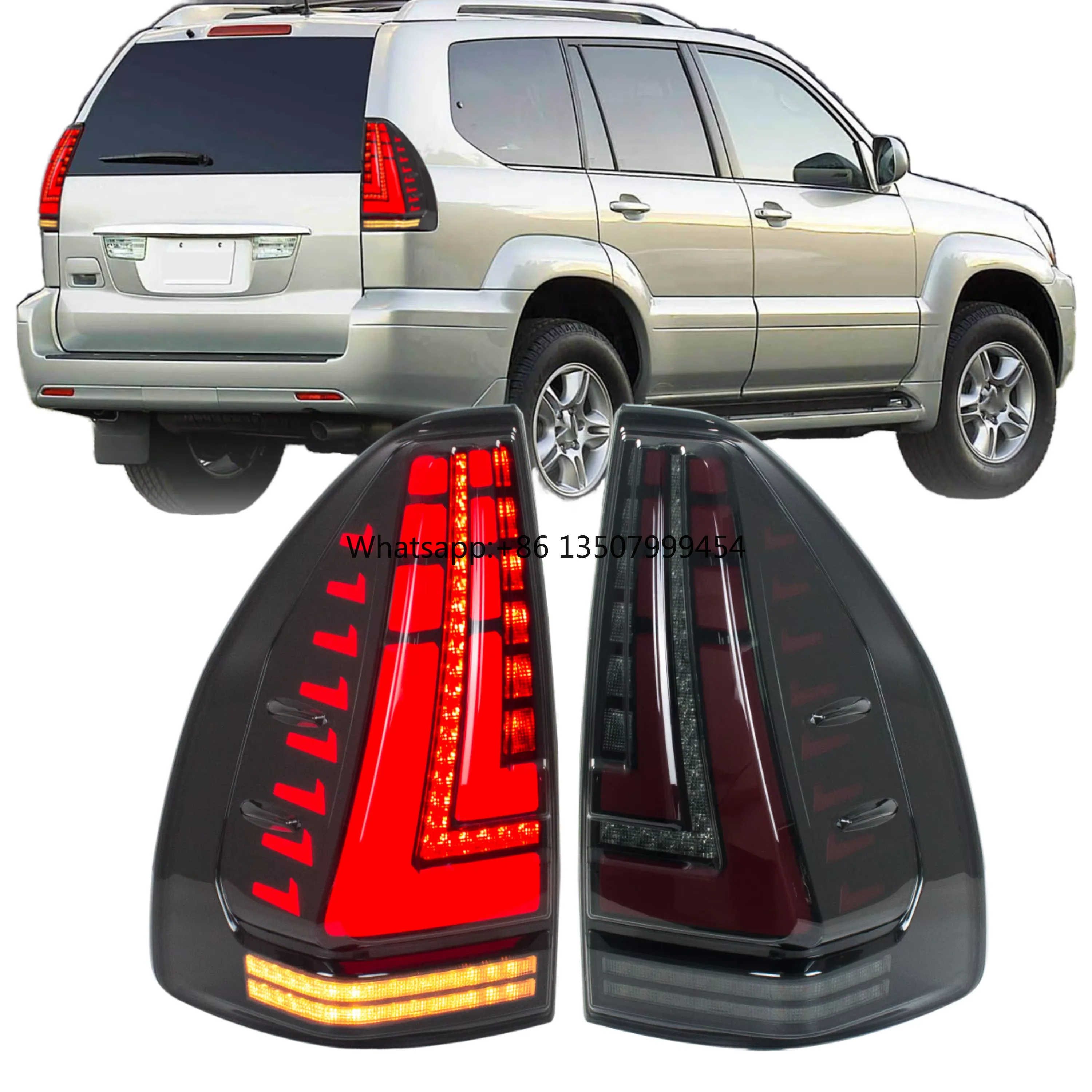 

Car Accessories Ream Lamp Tail Lamp Led Taillight Stop Light for Cruiser Lc120 Accessories Prado 120 03-09
