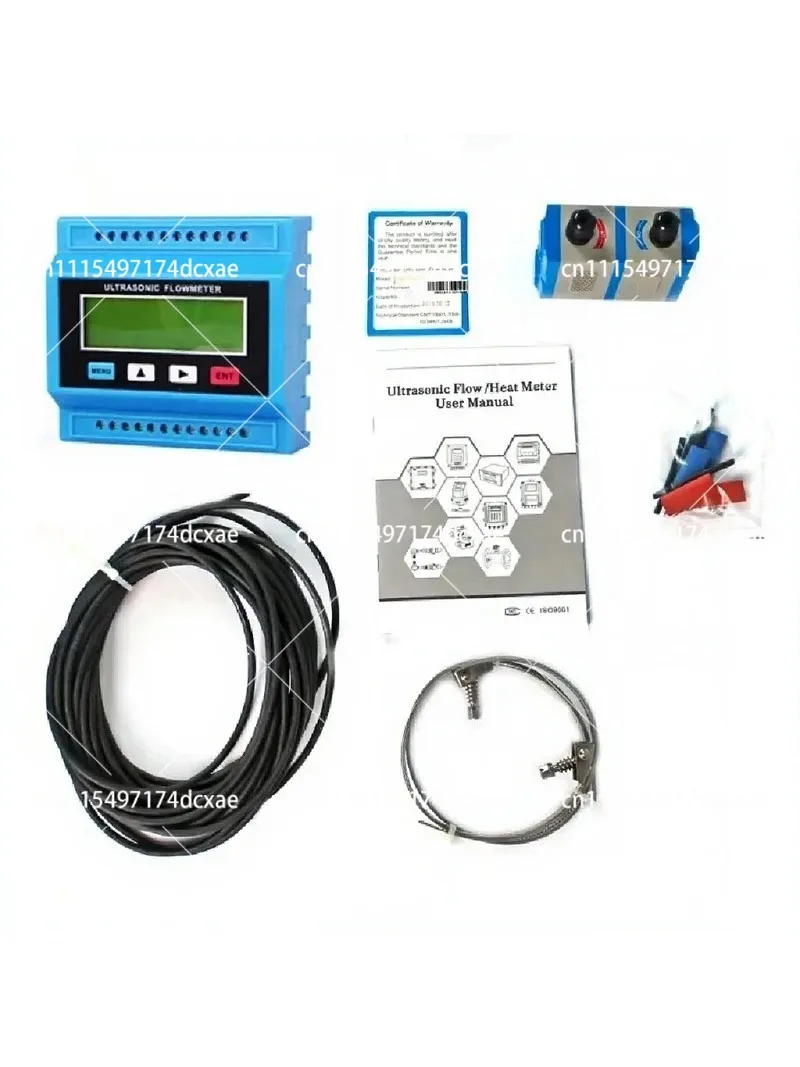 Ultrasonic Modular Water Flow Meter High-Temp Sensor DN15-700mm RS485 Digital Flowmeter