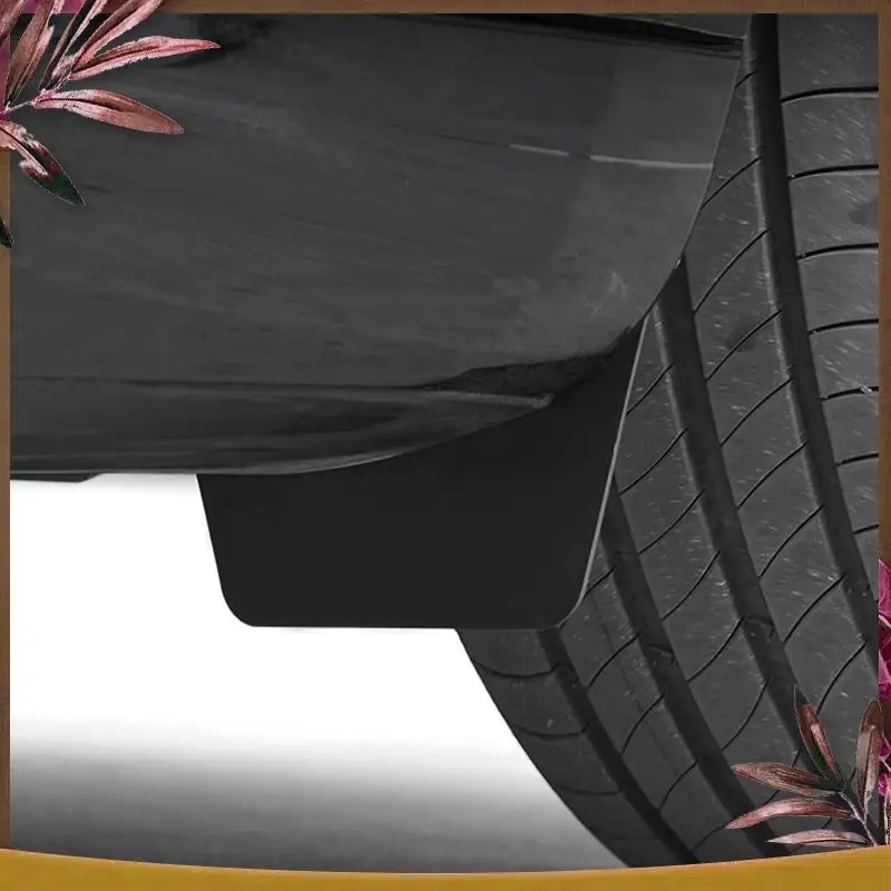 

AB59-For Tesla Model 3 Highland 2024 Parts Car Wheel Mud Flaps Splash Guards Mudflaps Front Rear Fender TPE Mudguards Protector