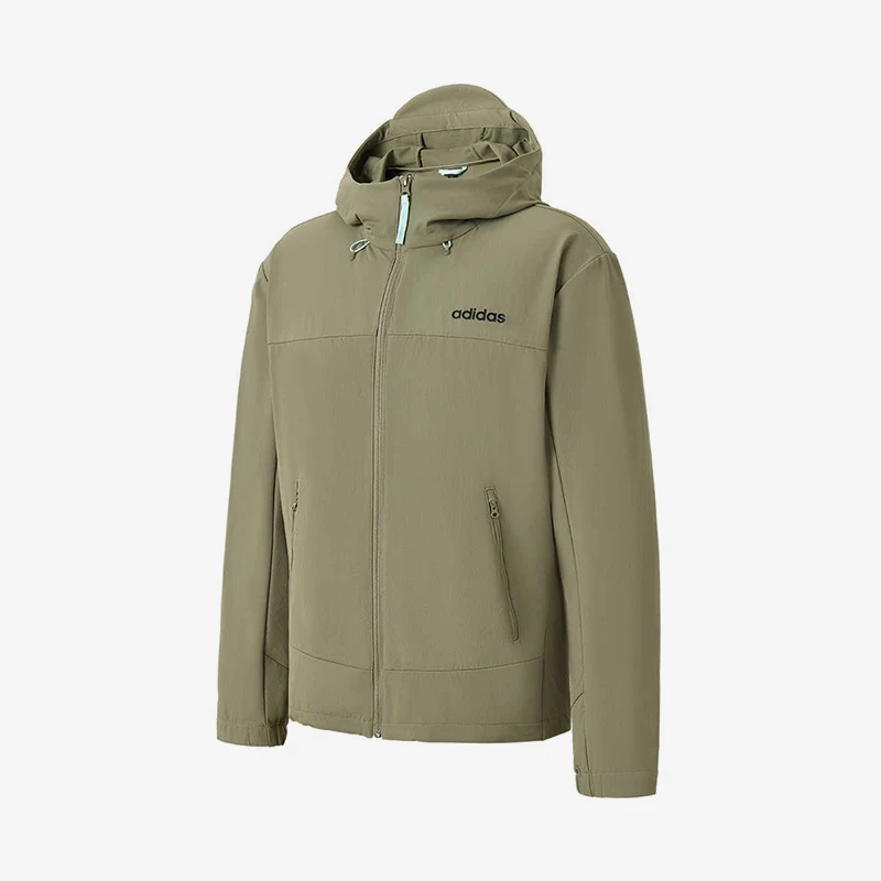 

Adidas подлинная новая мужская тканая уличная куртка с капюшоном JL8258