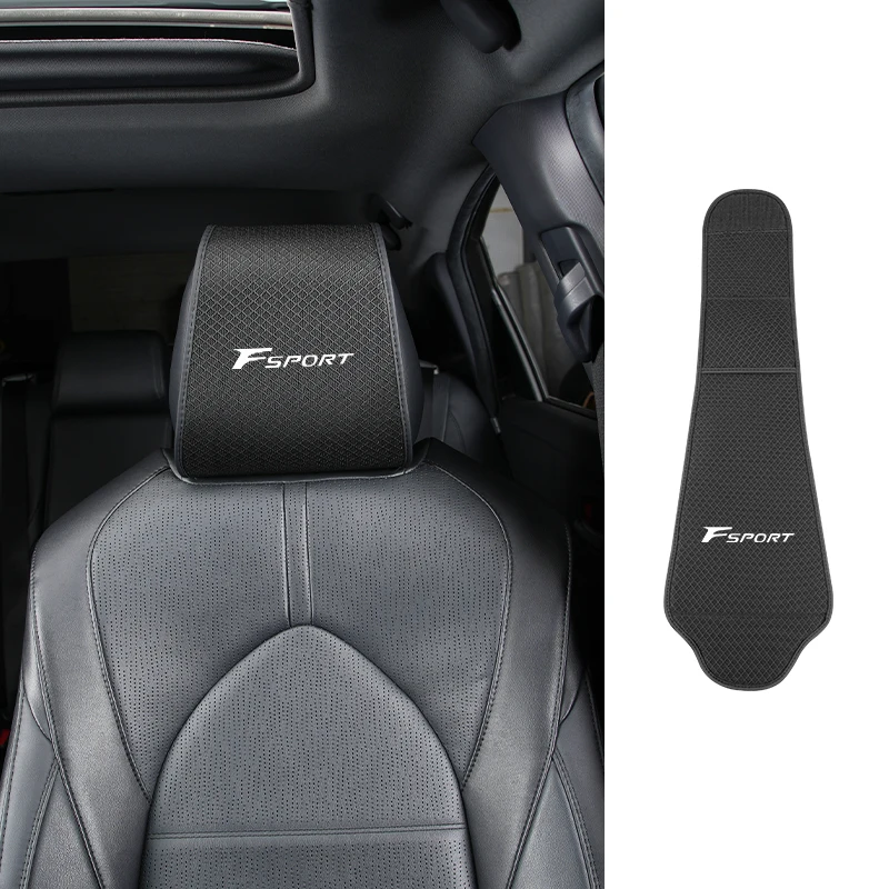 

Car Seat Headrest Protector Cover Ice Silk Neck Pillowcase Accessories For Lexus F SPORT ES ES300 GS IS GS200 LS LX570 RX300 IS2