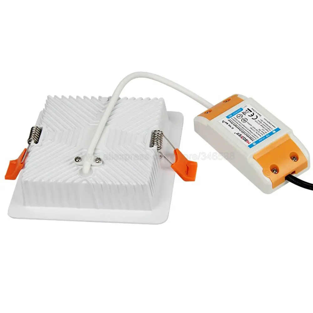 MiBoxer FUT064 9W RGB+CCT Square LED Downlight AC110V 220V LED Ceiling Spotlight 2.4G Wireless Control WiFi APP Voice Control